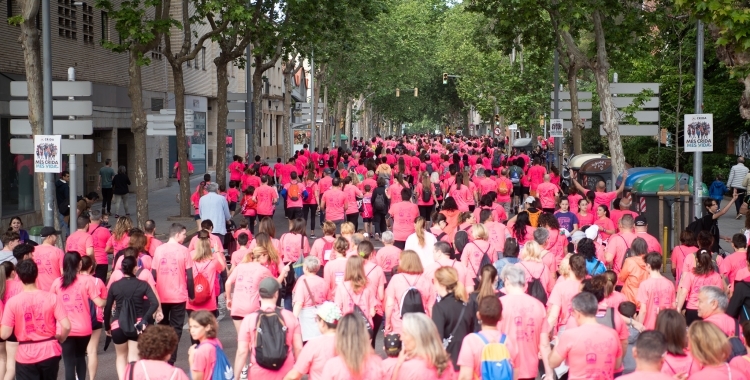 Participants de la cursa 'Sabadell corre pels nens i les nenes', en una imatge d'arxiu | Roger Benet
